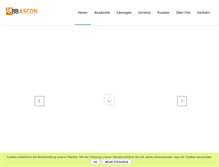 Tablet Screenshot of bb-ascon.de